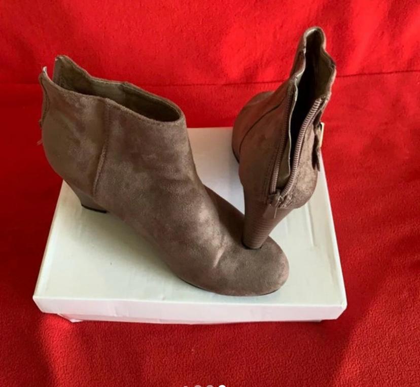 Bottines marron
