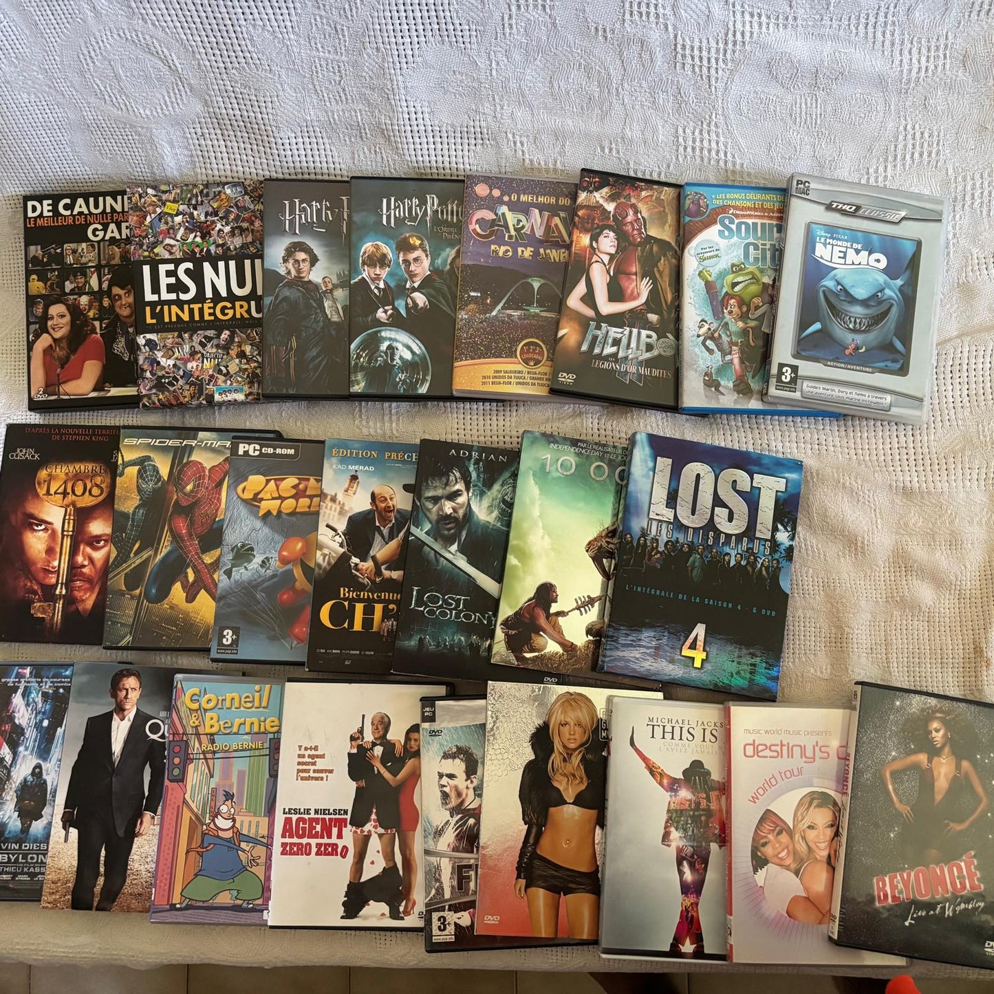THE DVDS