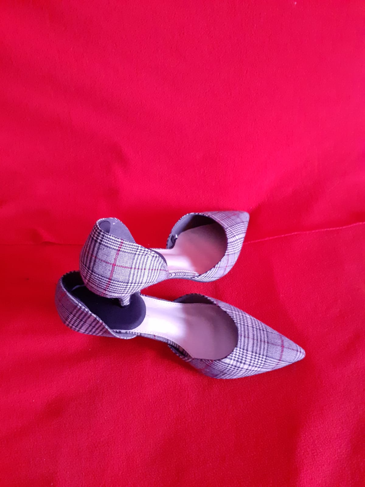 CHAUSSURE TISSUS SCOTIA CARRÉ