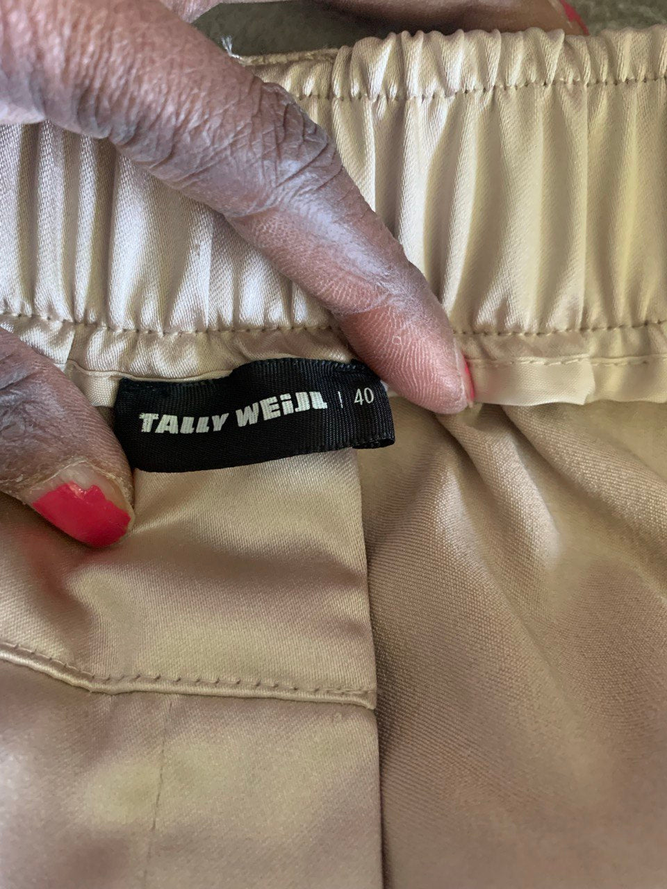 PANTALON  EN SOIE