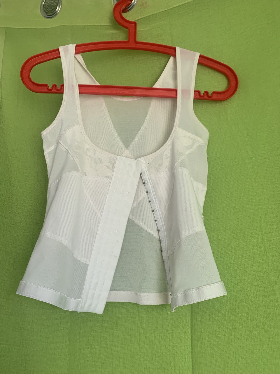 ROBE COURTE BLANCHE ET BUSTIER BLOUSE
