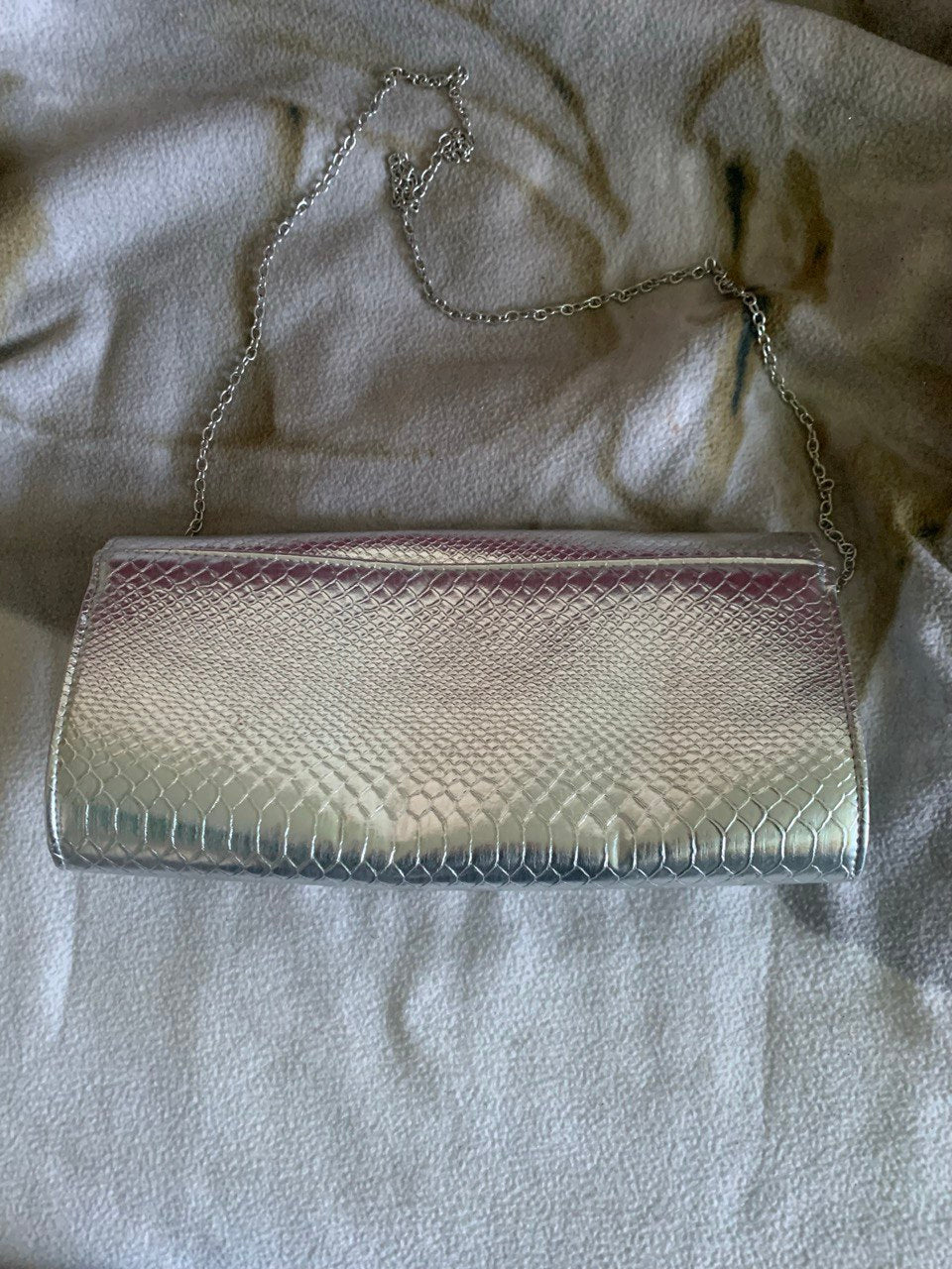 SAC A MAIN SOIREE ARGENTE