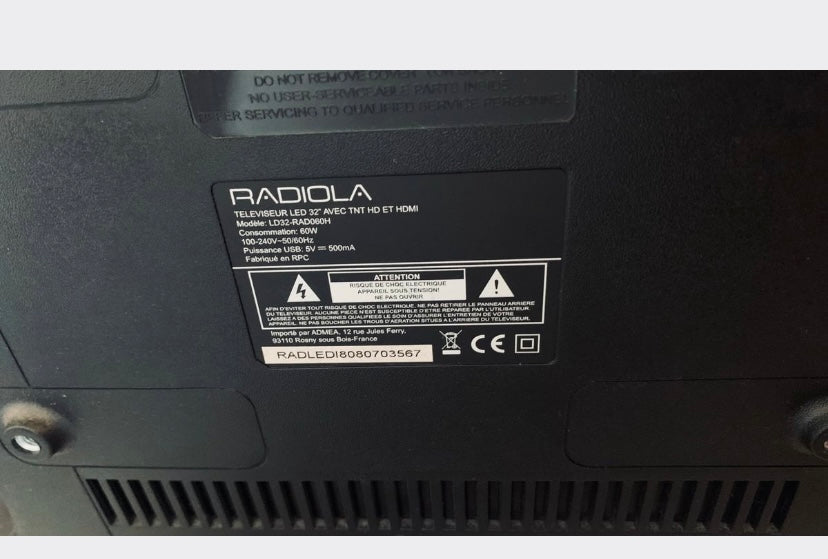 Télévision RADIOLA