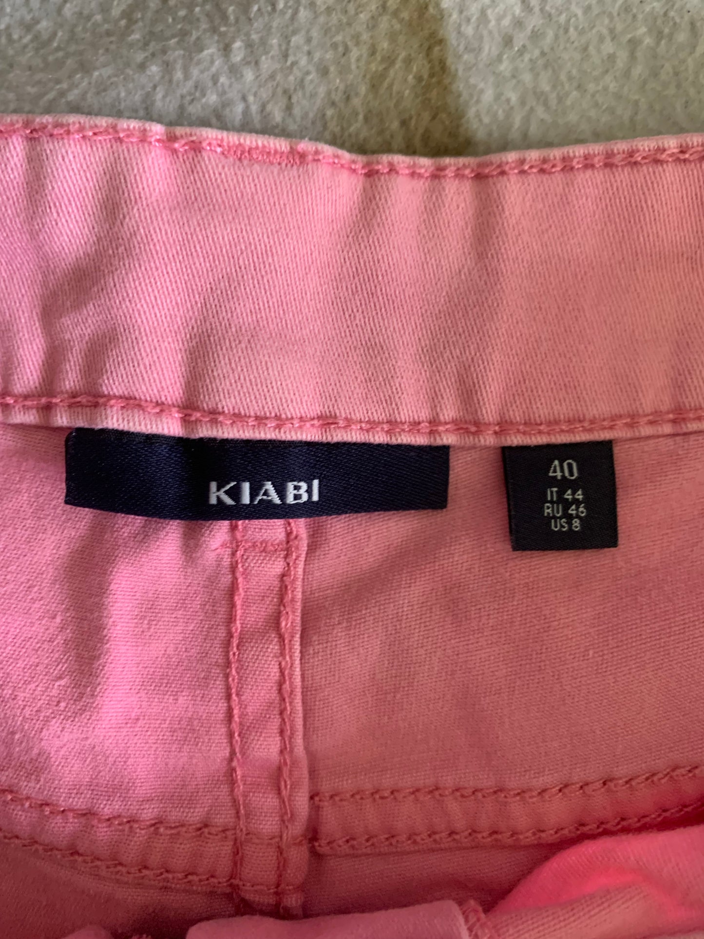 Shorts rose et noir