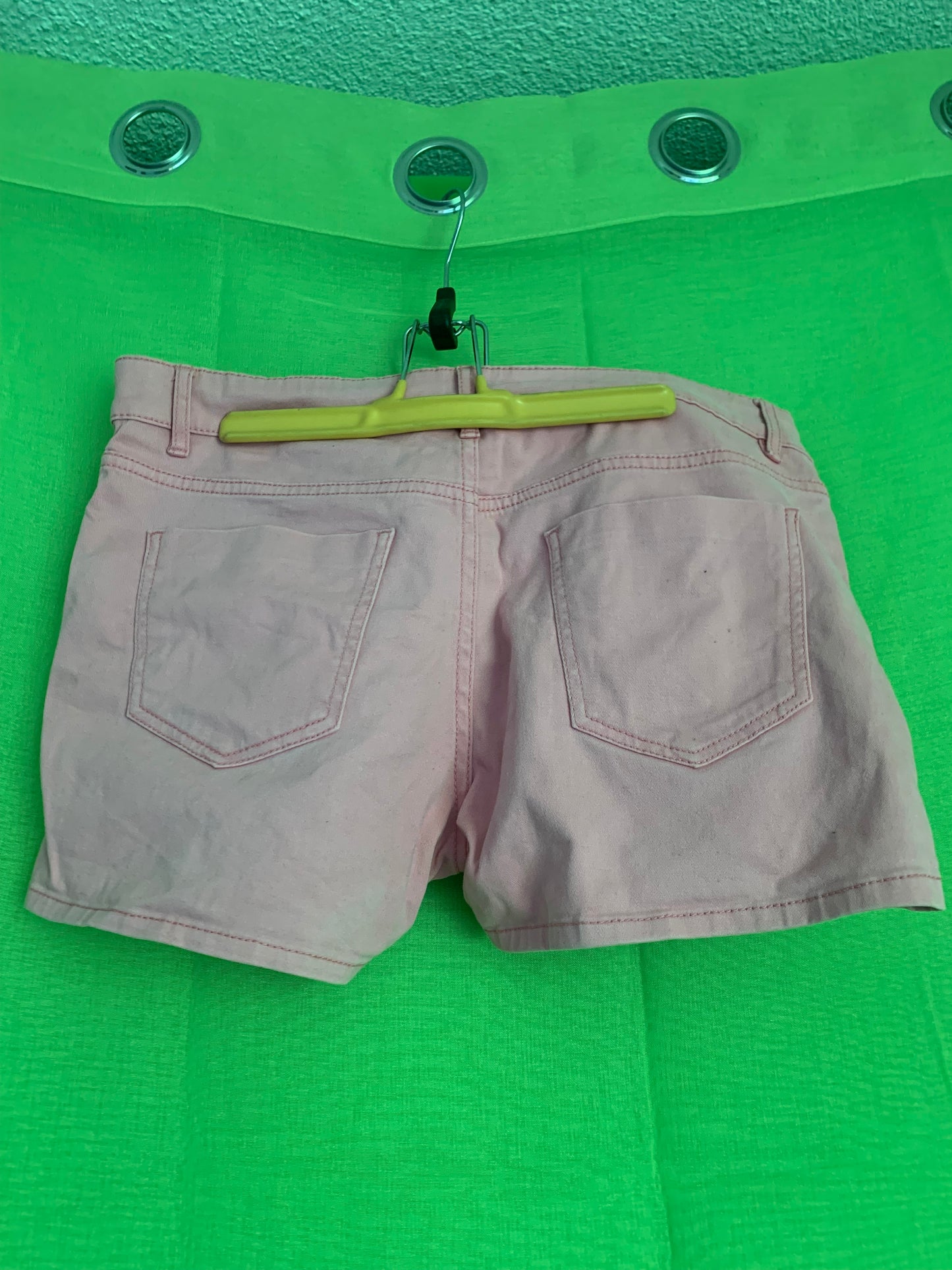Shorts rose et noir