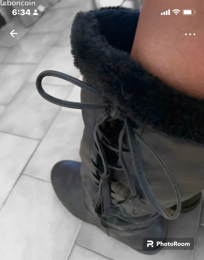Bottes mi-hautes