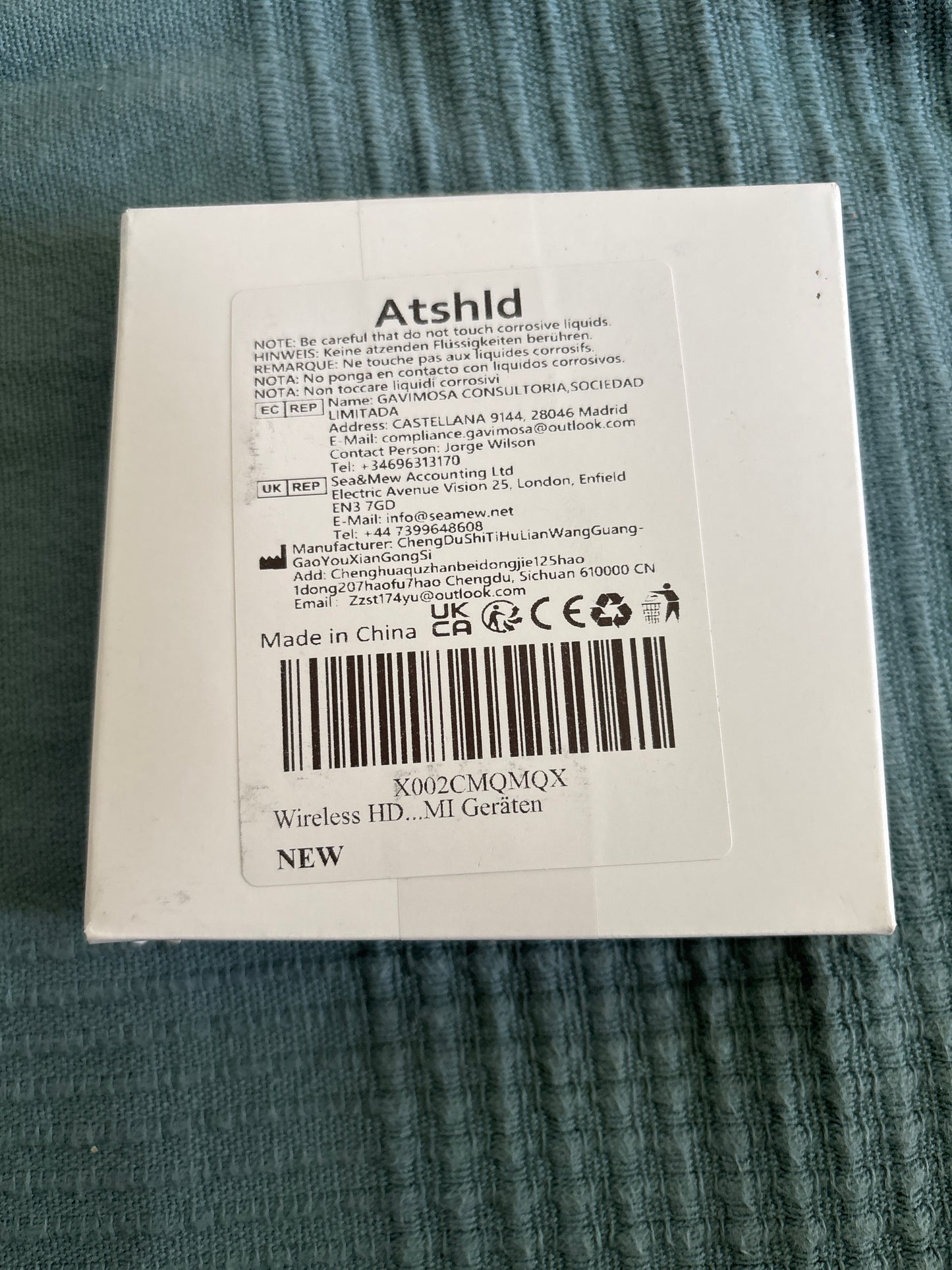 Adaptateur HDMI sans Fil 1080P WiFi,