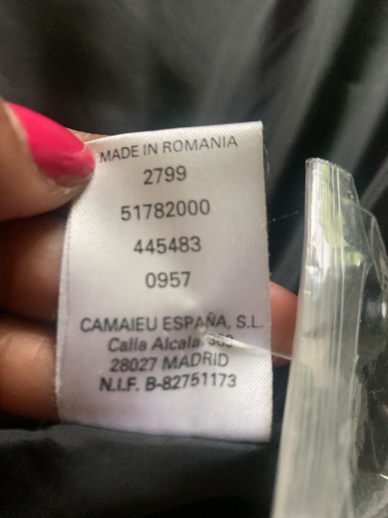 Manteau petit carré