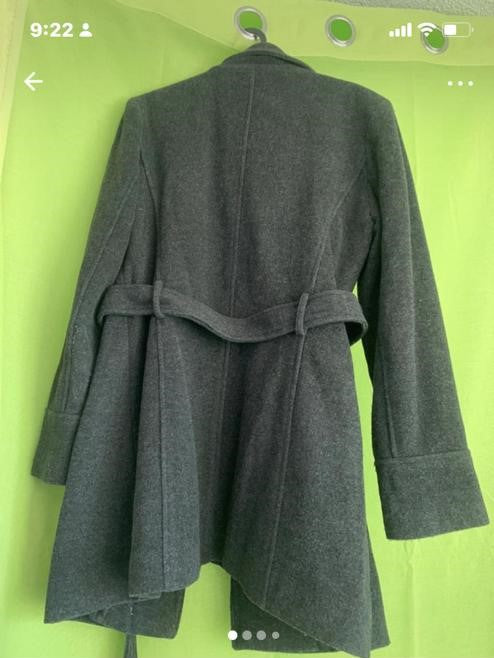 Manteaux noir en laine
