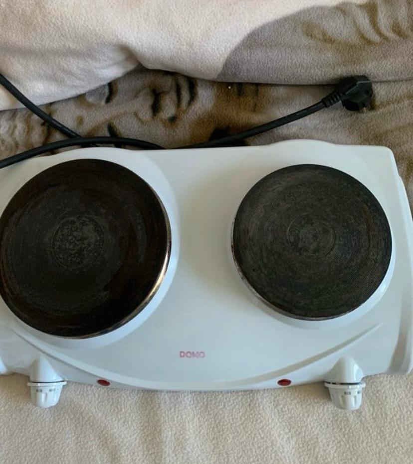 Double plaque de cuisson à induction électrique