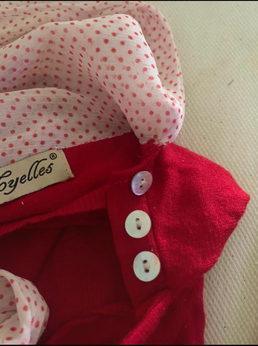 Blouse rouge