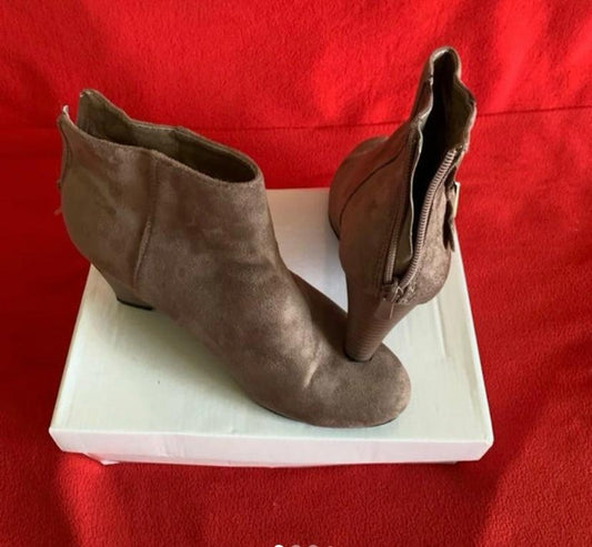 Bottines marron