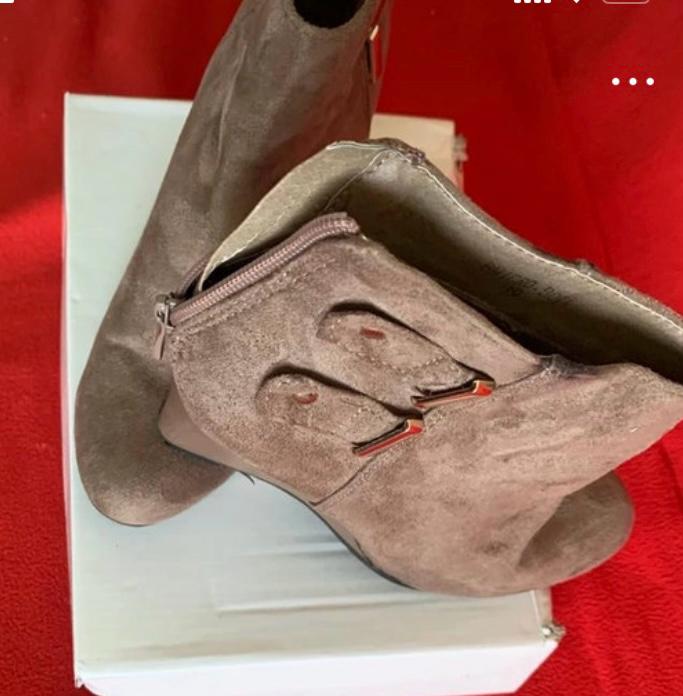 Bottines marron
