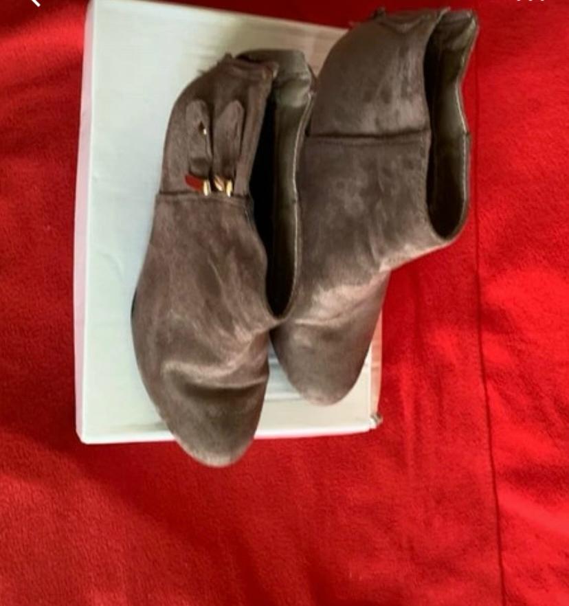 Bottines marron