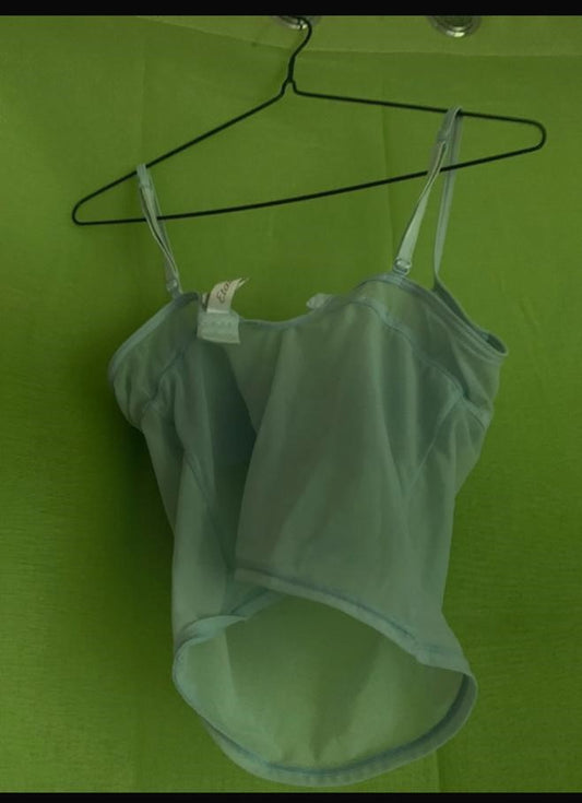 Bustier bleu