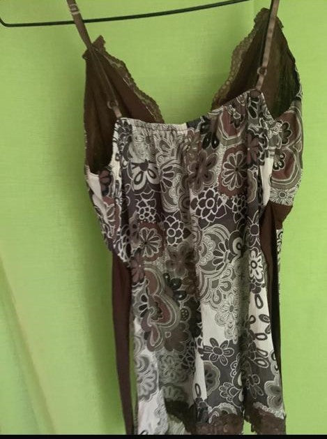 Bluse d’été de taille M color Marron