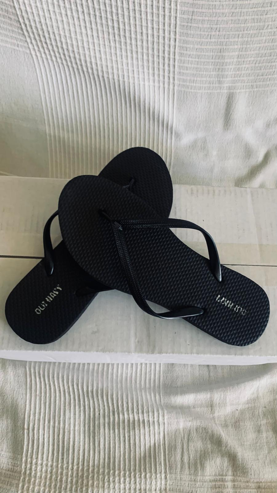 FLIP FLOP BLANC ET NOIR