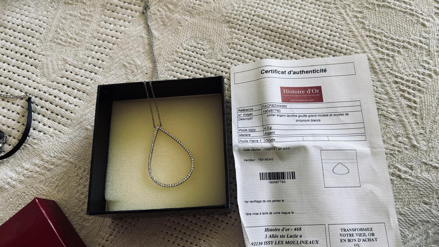 COLLIER HISTOIRE D'OR