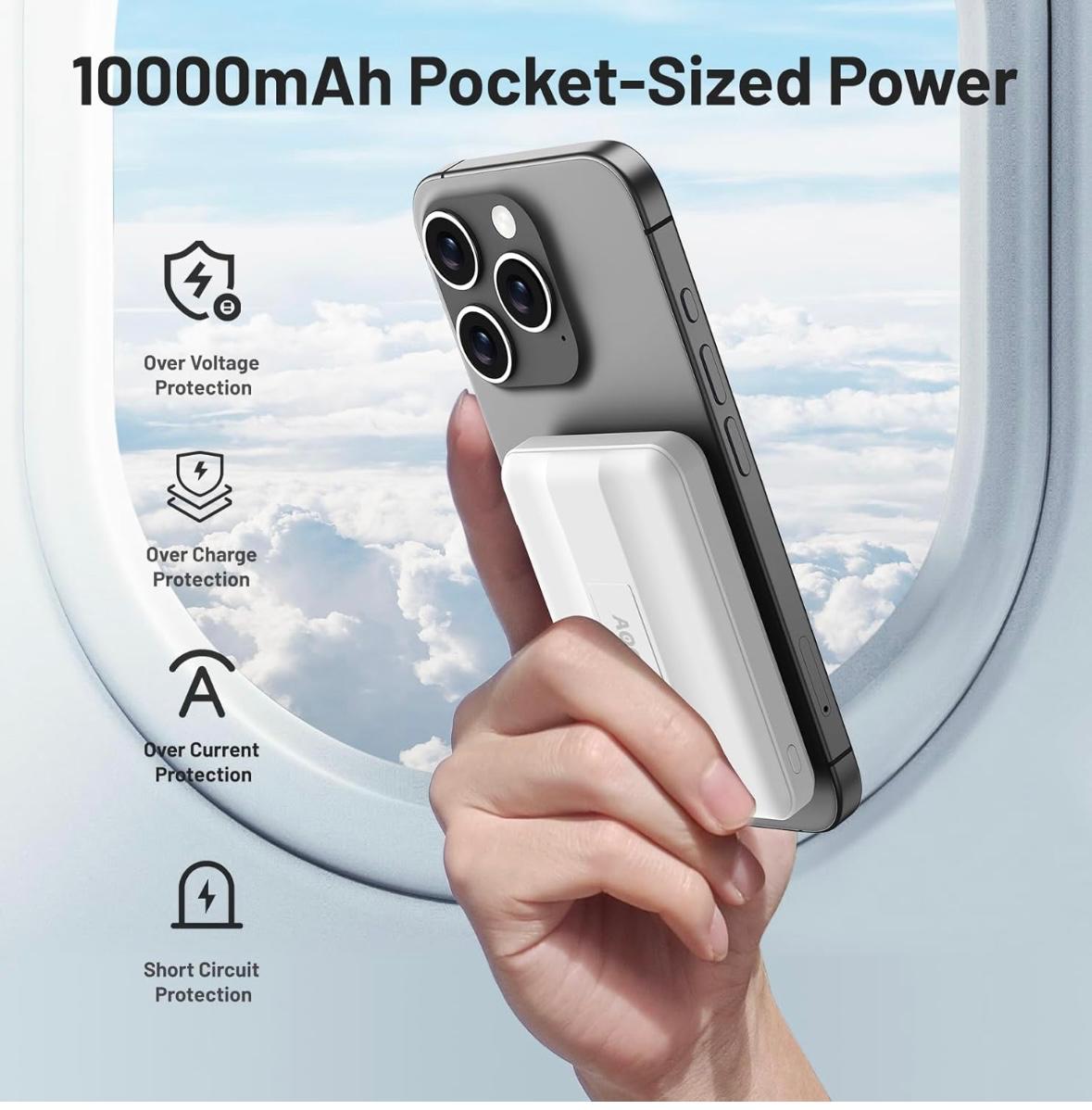 Batterie Magnétique CHARGEUR POUR IPHONE