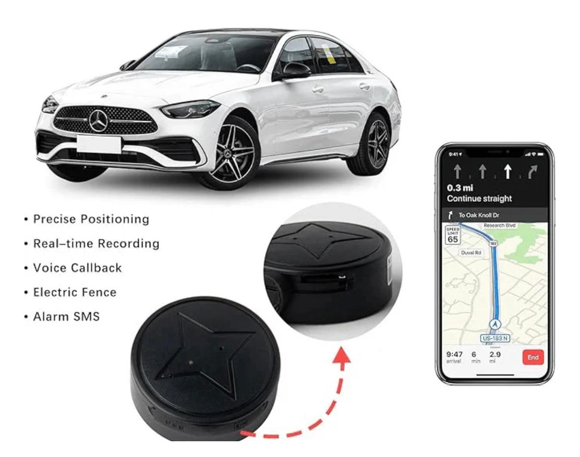 GPS magnétique avec enregistrement sonore