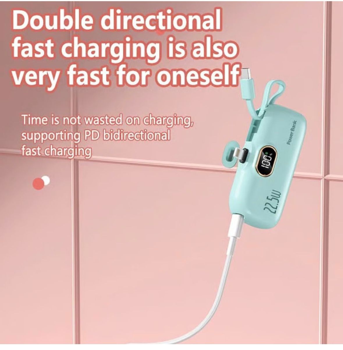 MINI CHARGEUR PORTABLE