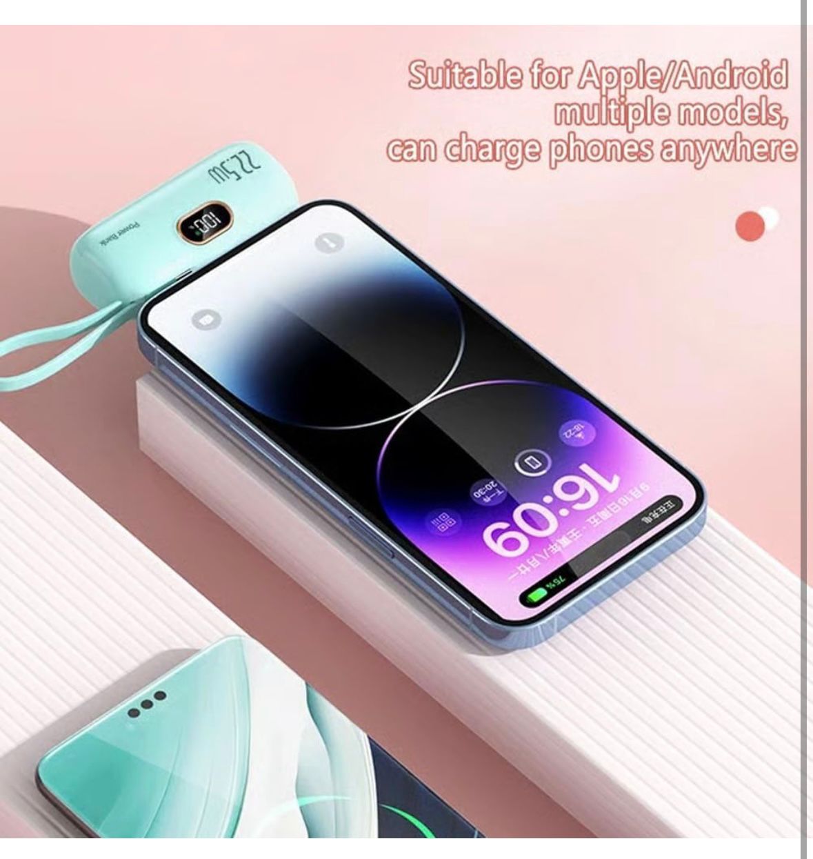 MINI CHARGEUR PORTABLE