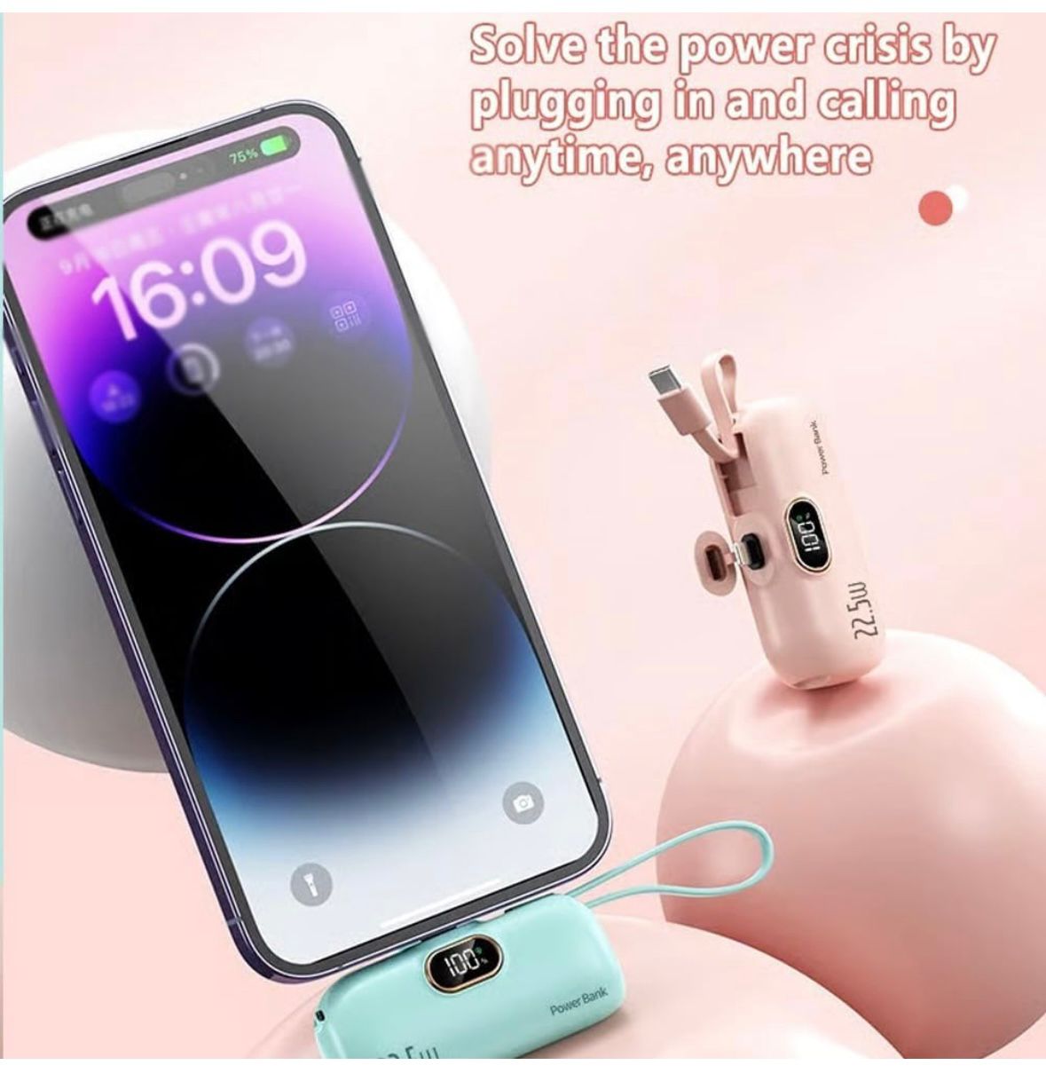 MINI CHARGEUR PORTABLE