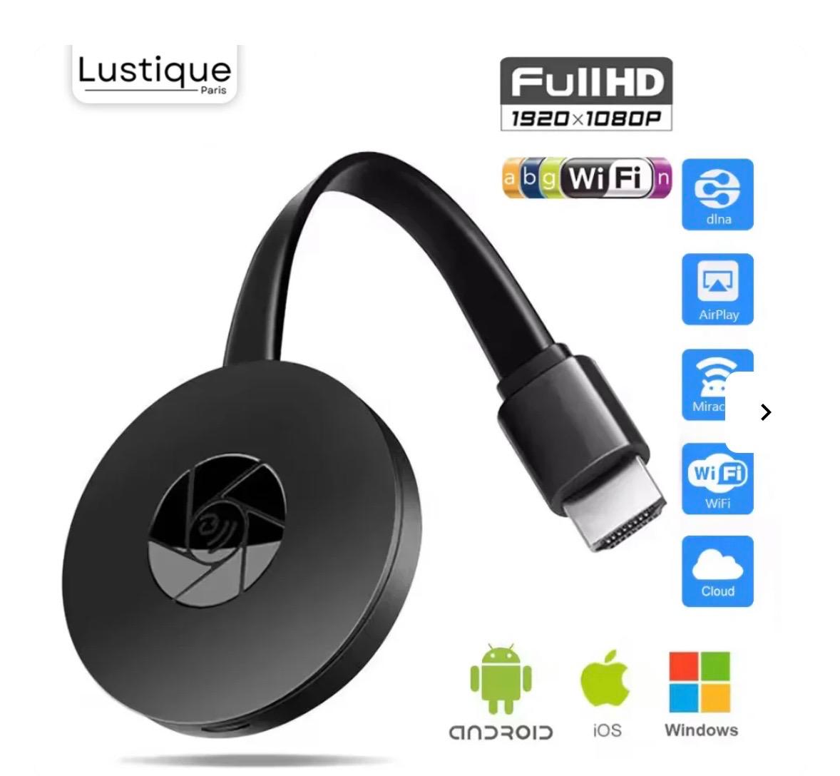 Adaptateur HDMI sans Fil 1080P WiFi,