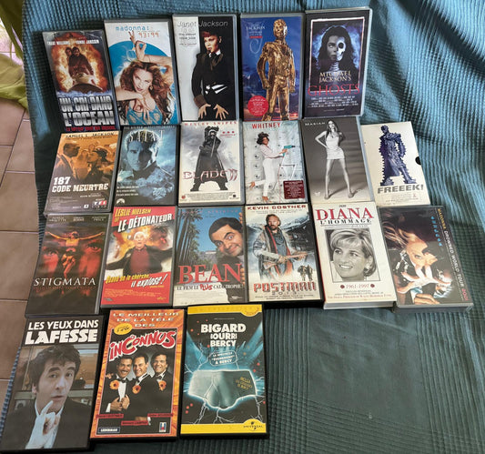CASSETES VIDEO VHS
