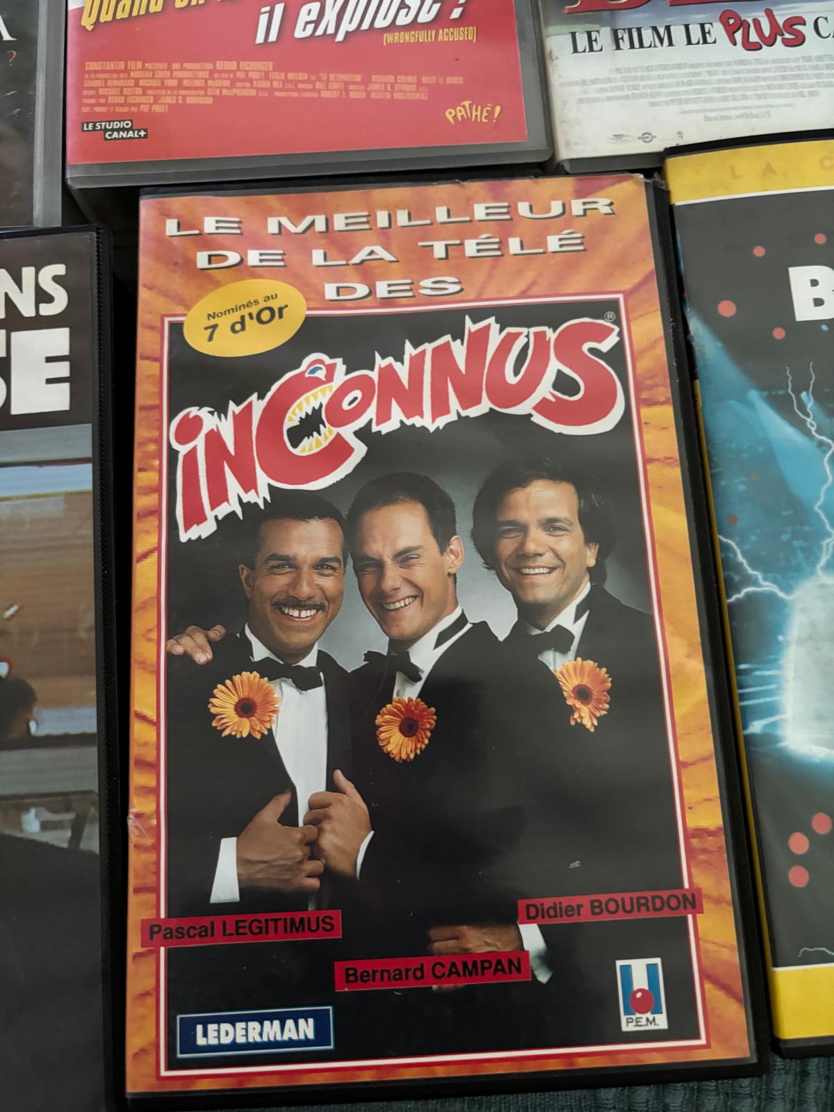 CASSETES VIDEO VHS