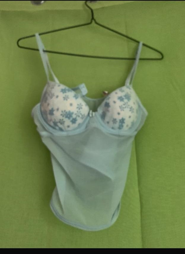 Bustier bleu