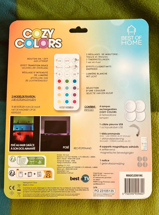 LES LUMIÈRES RECHARGEABLE