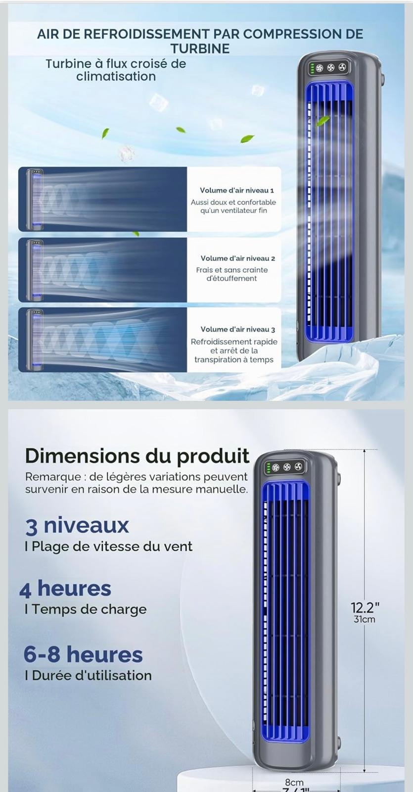 VENTILATEUR PORTABLE
