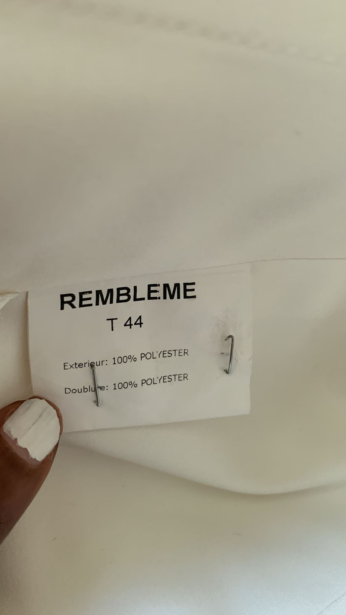Robe de Mariage blanc