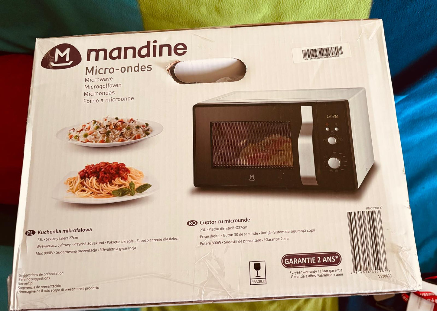 MICOWAVE MICRO-ONDES MONDINE