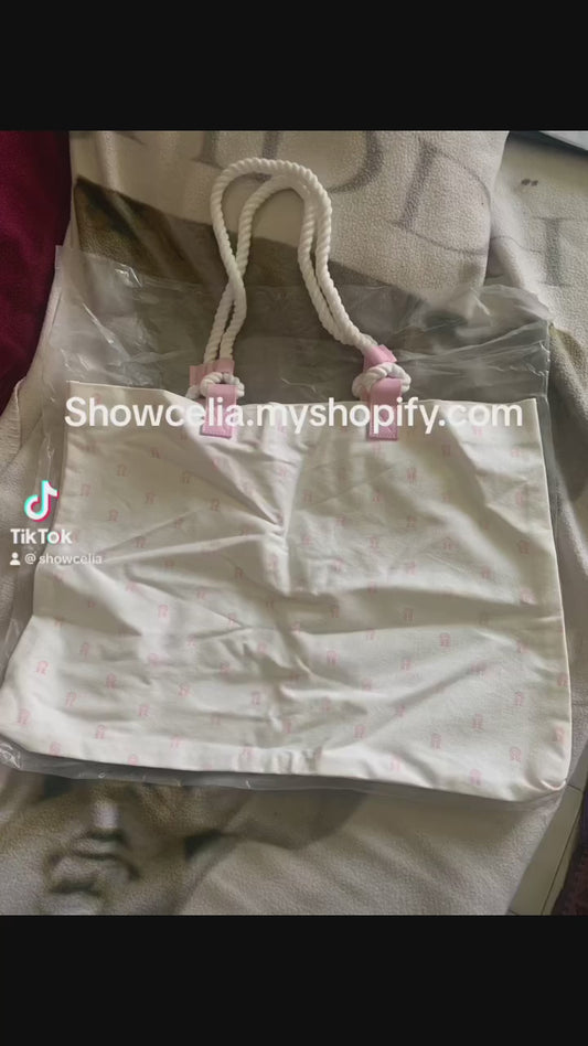 Sac caba rose et florist