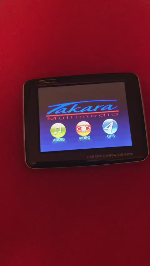 CAR  NAVIGATOR GPS  GP 30 TACTILE